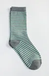 Jjill J.jill Classic Stripe Crew Socks In Multi