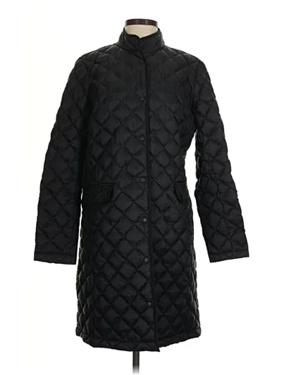 Pre-owned Jjill Coat In Black