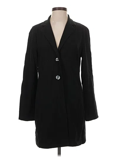 Pre-owned Jjill Coat In Black