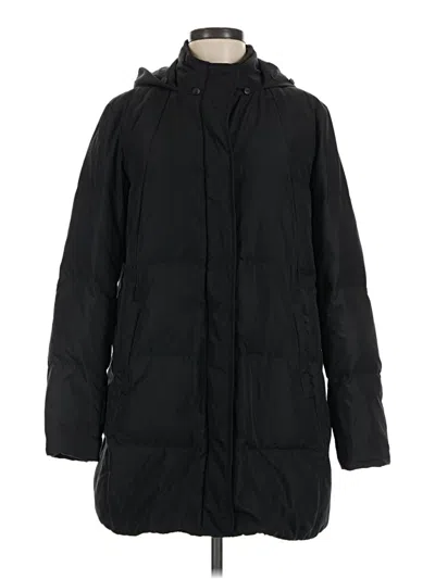 Pre-owned Jjill Coat In Black