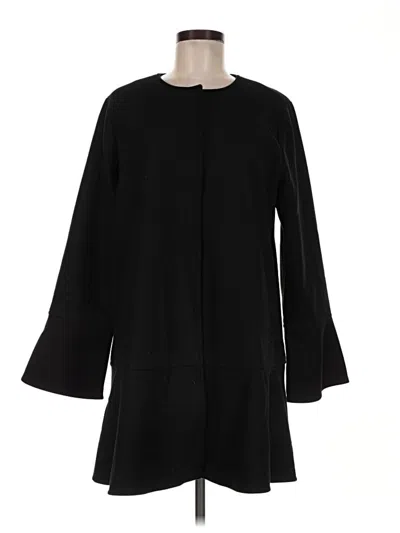 Pre-owned Jjill Coat In Black