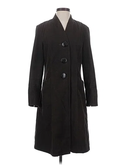 Pre-owned Jjill Coat In Brown