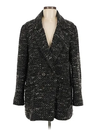 Pre-owned Jjill Coat In Gray