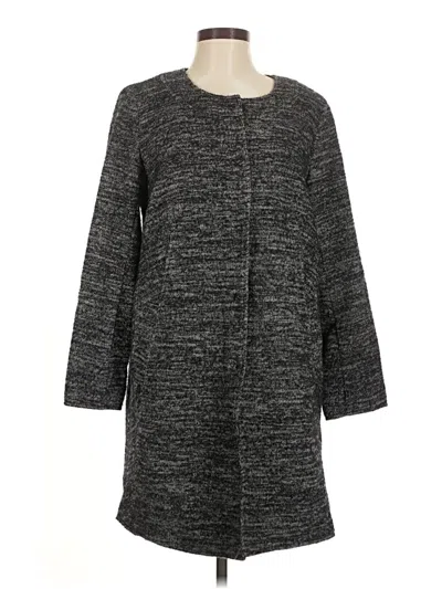 Pre-owned Jjill Coat In Gray