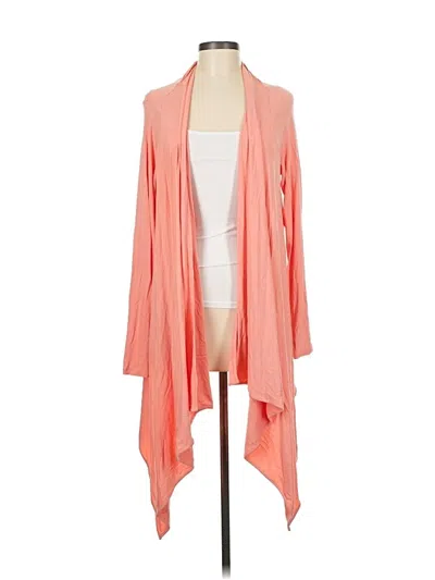 Pre-owned Jjill Coat In Orange