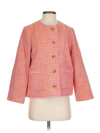 Pre-owned Jjill Coat In Pink