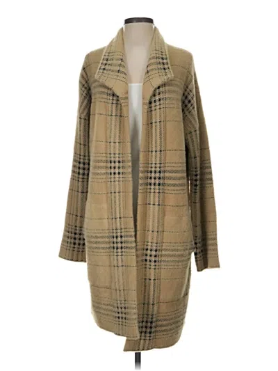 Pre-owned Jjill Coat In Tan