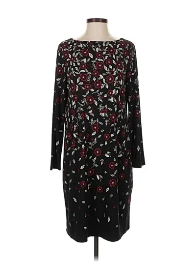 Pre-owned Jjill Cocktail Dress In Black