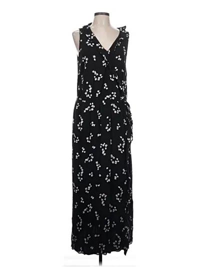 Pre-owned Jjill Cocktail Dress In Black