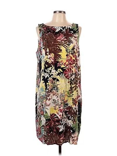 Pre-owned Jjill Cocktail Dress In Brown