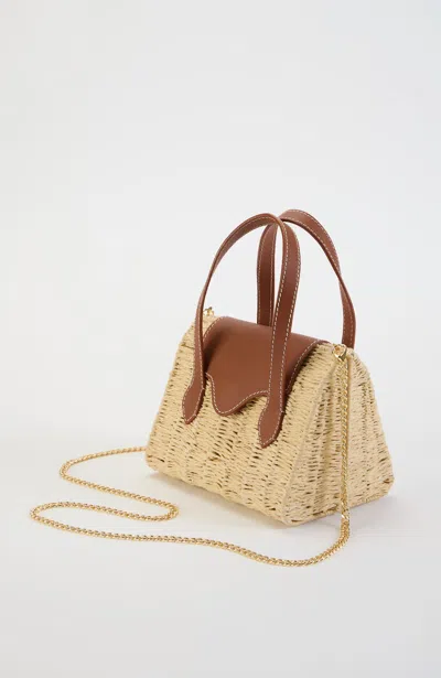 Jjill Convertible Basket Bag In Brown
