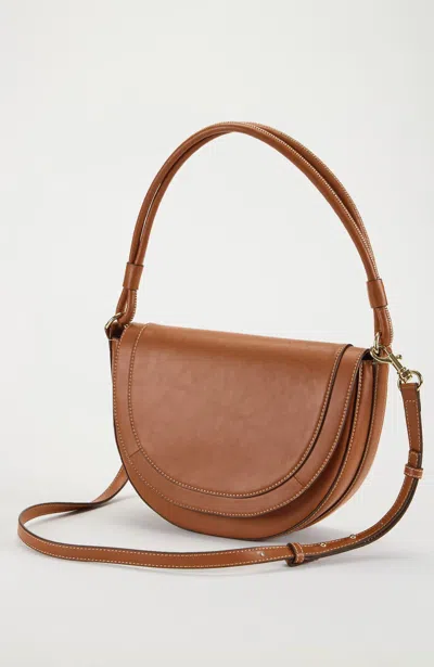 Jjill Convertible Saddlebag In Cognac