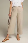 Jjill J.jill Cotton-gauze Pull-on Crops