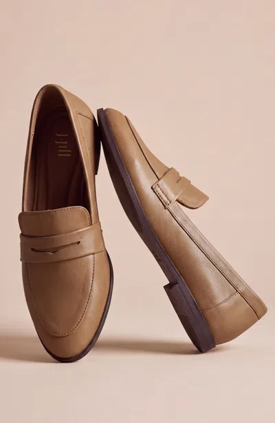 Jjill Daphne Flat Loafers In Brown