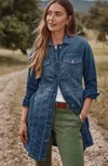 Jjill J.jill Denim Duster Jacket