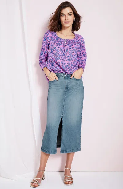 Jjill J.jill Denim Maxi Skirt