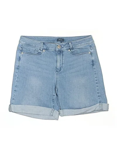 Pre-owned Jjill Denim Shorts In Blue