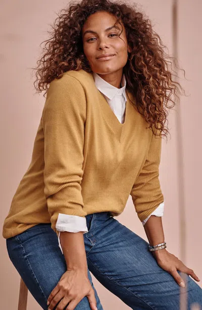 Jjill J.jill Destination Sweater In Honey