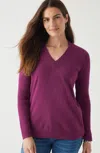 Jjill J.jill Destination Sweater In Spiced Plum