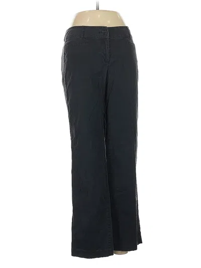 Pre-owned Jjill Dress Pants In Black