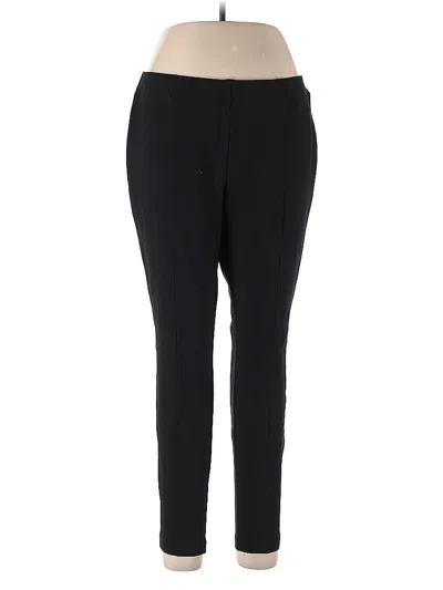 Pre-owned Jjill Dress Pants In Black