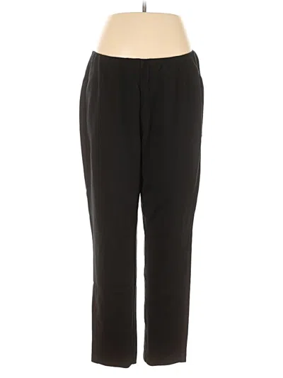 Pre-owned Jjill Dress Pants In Black