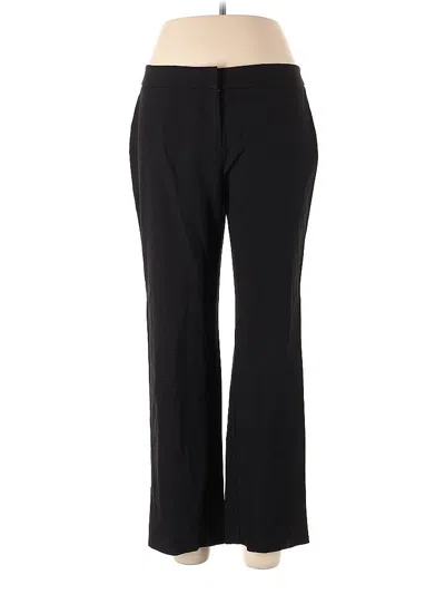 Pre-owned Jjill Dress Pants In Black