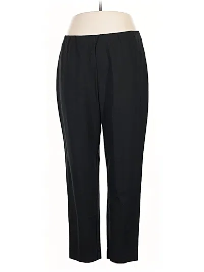 Pre-owned Jjill Dress Pants In Black