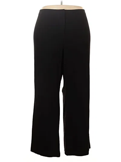 Pre-owned Jjill Dress Pants In Black