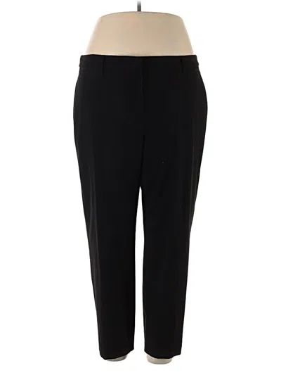 Pre-owned Jjill Dress Pants In Black