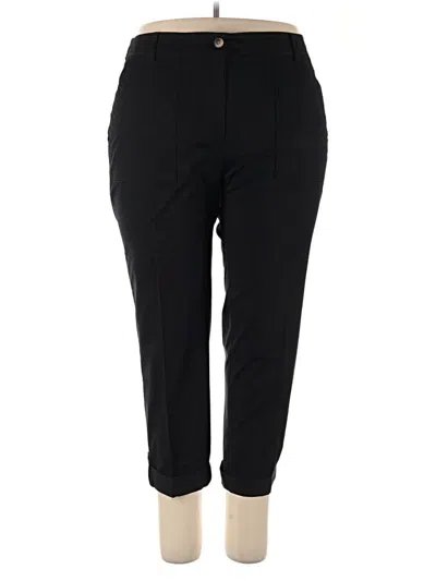 Pre-owned Jjill Dress Pants In Black