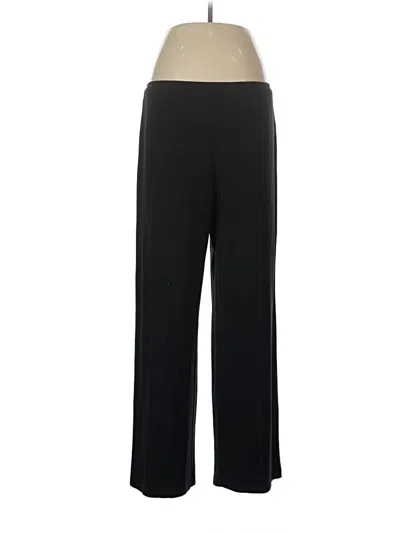 Pre-owned Jjill Dress Pants In Black