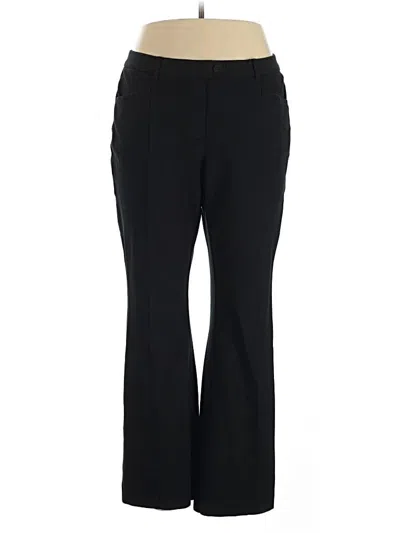 Pre-owned Jjill Dress Pants In Black