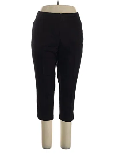 Pre-owned Jjill Dress Pants In Black