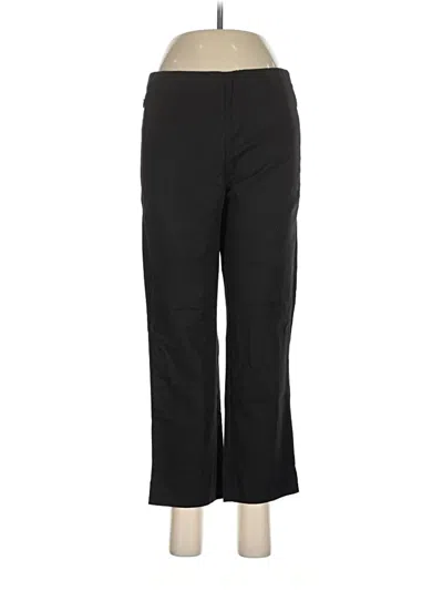 Pre-owned Jjill Dress Pants In Black
