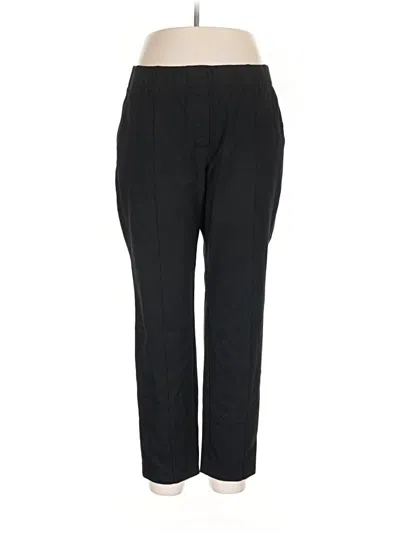 Pre-owned Jjill Dress Pants In Black