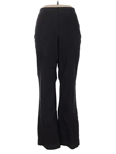 Pre-owned Jjill Dress Pants In Black