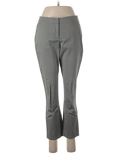 Pre-owned Jjill Dress Pants In Gray