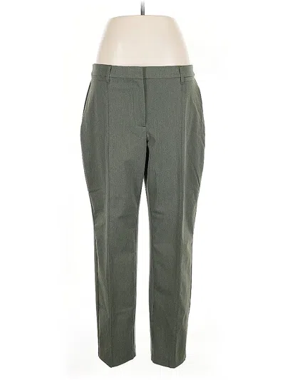 Pre-owned Jjill Dress Pants In Green