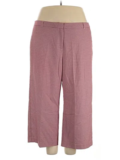 Pre-owned Jjill Dress Pants In Pink