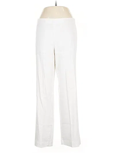 Pre-owned Jjill Dress Pants In White