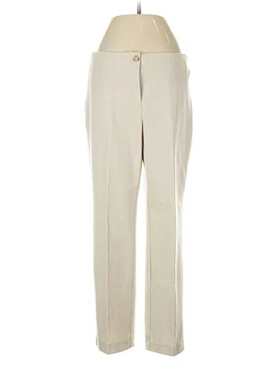 Pre-owned Jjill Dress Pants In White