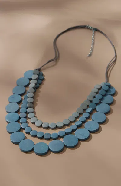 Jjill J.jill Dyed Wood Necklace