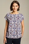 Jjill J.jill Easy Boat-neck Tee