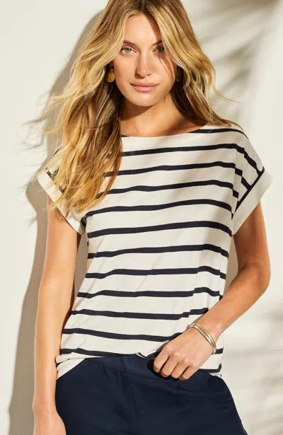 Jjill J.jill Easy Boat-neck Tee
