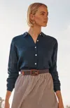 Jjill Easy Linen Button-front Shirt