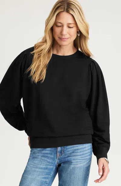 Jjill J.jill Elevated Sweatshirt In Black