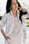 Jjill J.jill Embroidered Patch-pocket Jacket