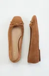 Jjill J.jill Emma Ballet Flats In Cognac