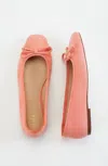 Jjill J.jill Emma Ballet Flats In Sunset Coral